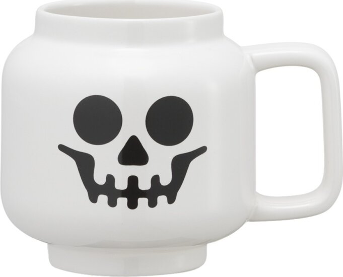 LEGO 41460807 Copenhagen Csontváz Kerámia gyerek Bögre 500ml - Fehér mintás LEGO 41460807 Copenhagen Csontváz Kerámia gyerek Bögre 500ml - Fehér mintás