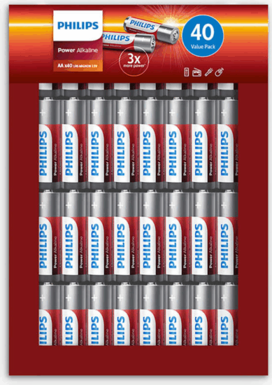 Philips PHIL-LR6P40FP/10 Power Akáli Ceruzaelem AA (40db /csomag) Philips PHIL-LR6P40FP/10 Power Akáli Ceruzaelem AA (40db /csomag)