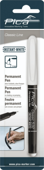 Pica 532/52/SB Instant Alkoholos filctoll 1-2 mm - Fehér Pica 532/52/SB Instant Alkoholos filctoll 1-2 mm - Fehér