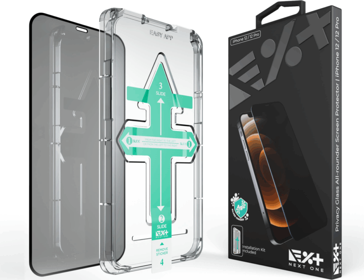NextOne All-Rounder Privacy Apple iPhone 12/12 Pro Telefon kijelzővédő üveg