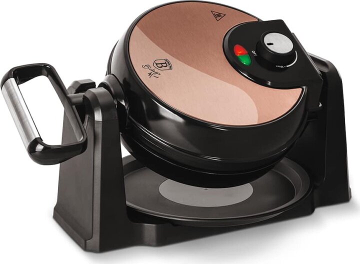 Berlinger Haus BH/9451 Elektromos forgatható gofrisütő 1000 Watt - Rosegold