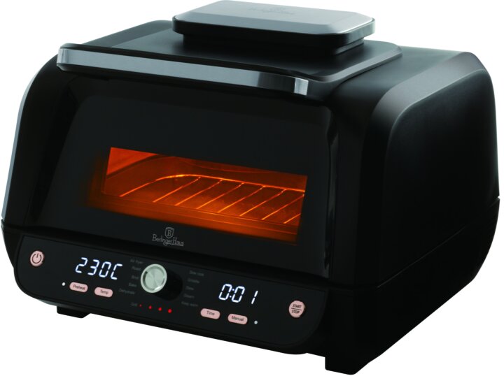 Berlinger Haus BH/9668 12 az 1-ben Forrólevegős grillsütő 1750 Watt - Fekete Berlinger Haus BH/9668 12 az 1-ben Forrólevegős grillsütő 1750 Watt - Fekete