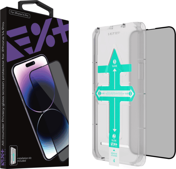 NextOne All-Rounder Privacy Apple iPhone 14 Plus Telefon kijelzővédő üveg NextOne All-Rounder Privacy Apple iPhone 14 Plus Telefon kijelzővédő üveg