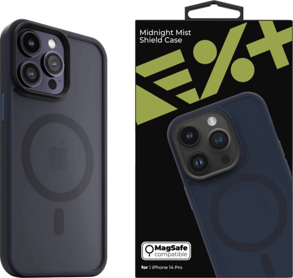 NextOne Mistcase Apple iPhone 14 Pro MagSafe tok - Éjfekete