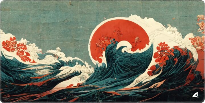 Sharkoon SKILLER SGP40 D2 Gaming Egérpad 1000 x 500mm - Kékeszöld mintás Sharkoon SKILLER SGP40 D2 Gaming Egérpad 1000 x 500mm - Kékeszöld mintás