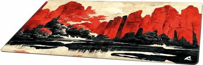 Sharkoon SKILLER SGP40 D11 Gaming Egérpad 1000 x 500mm - Piros mintás