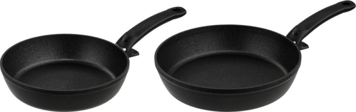 Fissler Adamant Comfort Set Serpenyő készlet 28cm + 24cm - Fekete (2 részes)