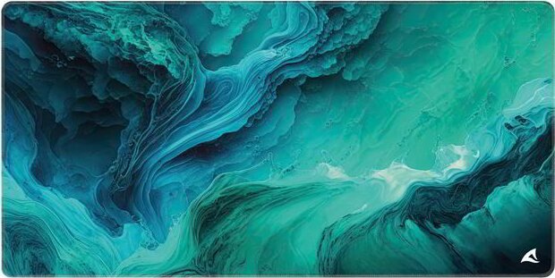 Sharkoon SKILLER SGP40 D10 Gaming Egérpad 1000 x 500mm - Türkiz mintás