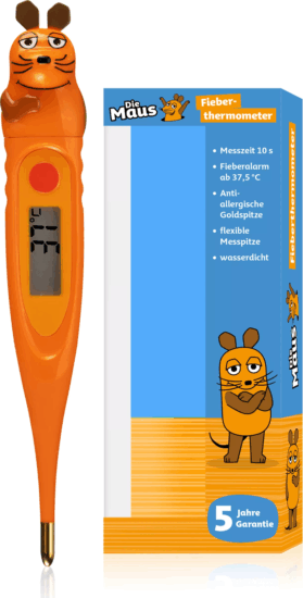 DieMaus 9810602 Digitális lázmérő gyerekeknek - Sárga
