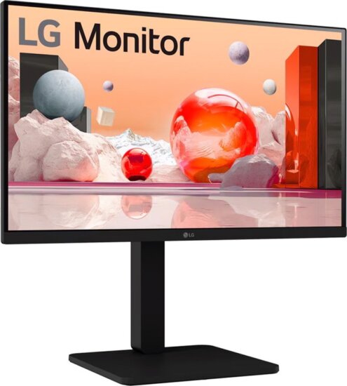 LG 24" BA450-B.AEU FullHD IPS LED Monitor - Fekete LG 24" BA450-B.AEU FullHD IPS LED Monitor - Fekete