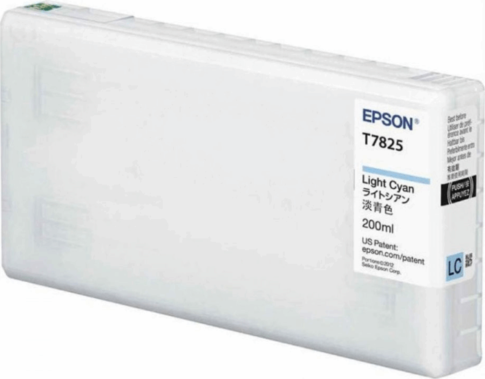 Epson T7825N Eredeti Tintapatron - Világos Cián
