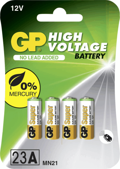 GP GP23ASTD503C4 23A Alkáli Babylem 23A 12V (4db /csomag)