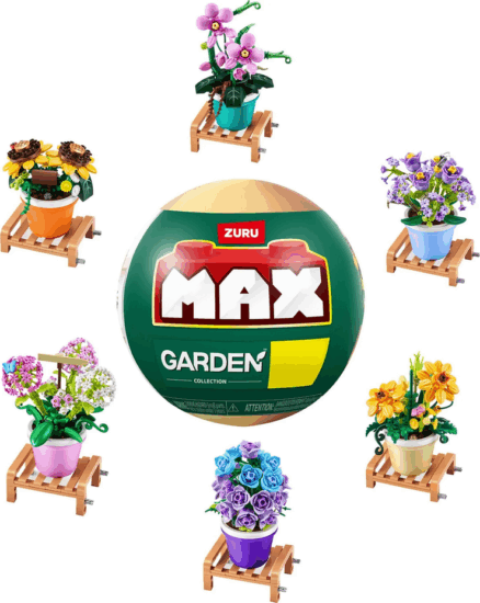 Zuru Max Prémium Kerti kollekció építőjáték készlet