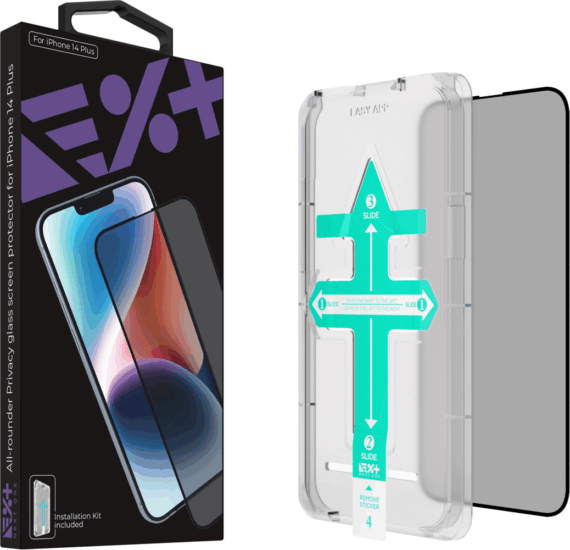 NextOne All-Rounder Privacy Apple iPhone 14 Plus Telefon kijelzővédő üveg