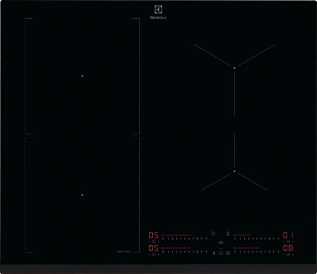 Electrolux EIS62453 Beépíthető 4 zónás Indukciós Főzőlap 7400 Watt - Fekete Electrolux EIS62453 Beépíthető 4 zónás Indukciós Főzőlap 7400 Watt - Fekete