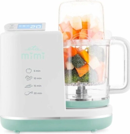 Eta 430690000 Elektromos Bébiétel Turmixgép 1L / 700 Watt - Fehér / Kék