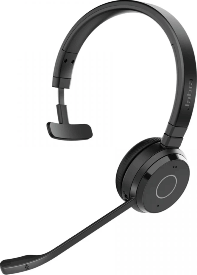 Jabra Evolve 65 TE Bluetooth USB-A UC Call Center Mono Headset - Fekete Jabra Evolve 65 TE Bluetooth USB-A UC Call Center Mono Headset - Fekete
