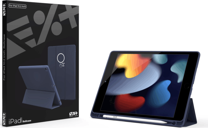 NextOne RollCase Apple iPad 10,2" Tablet tok - Kék NextOne RollCase Apple iPad 10,2" Tablet tok - Kék