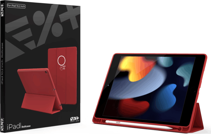 NextOne RollCase Apple iPad 10,2" Tablet tok - Piros