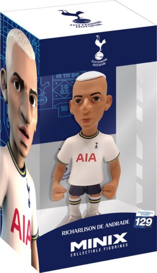 Minix Tottenham - Richarlison de Andrade gyűjthető focista figura 12cm Minix Tottenham - Richarlison de Andrade gyűjthető focista figura 12cm