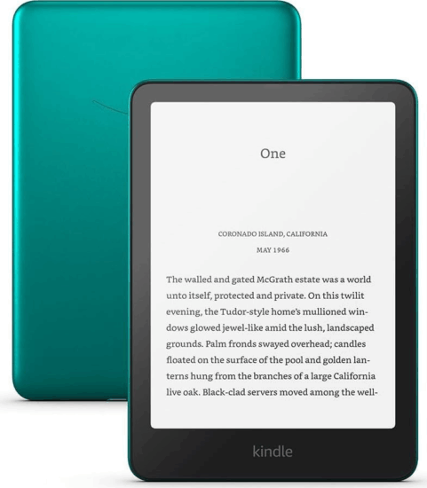 Amazon Kindle Paperwhite Signature 6.8" 32GB E-book olvasó - Zöld