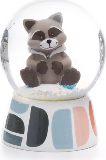 Nici Lenno mosómedve üveg Hógömb 7 x 5 x 5 cm