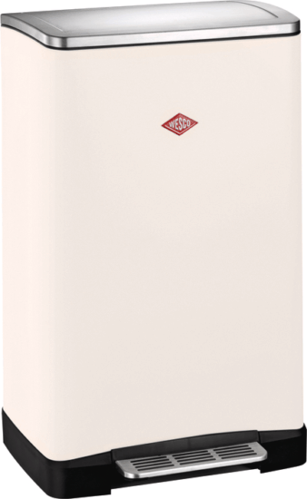 WESCO Big Double Boy 2 x 18 literes pedálos fém szemetes - Matt homok