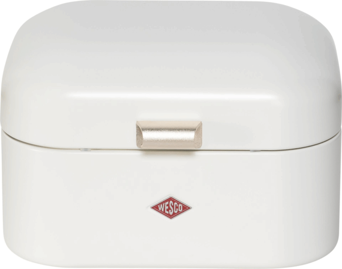 WESCO Single Grandy Rozsdamentes Acél Kenyértartó 10L - Matt fehér