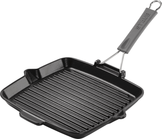 Staub 40509-343-0 Öntöttvas Grillserpenyő 34x21cm - Fekete Staub 40509-343-0 Öntöttvas Grillserpenyő 34x21cm - Fekete
