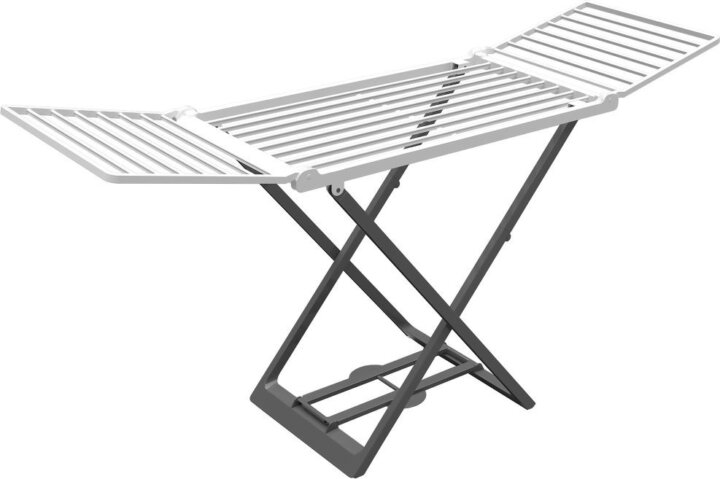 Colombo ST987B Marino Összecsukhato Ruhaszárító állvány 58 x 108 x 194 cm - Fehér / Türkiz