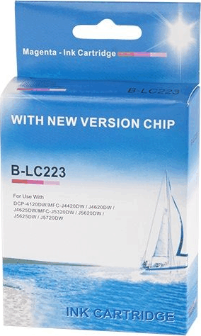 ECO (Brother LC223XL) Utángyártott Tintapatron - Magenta