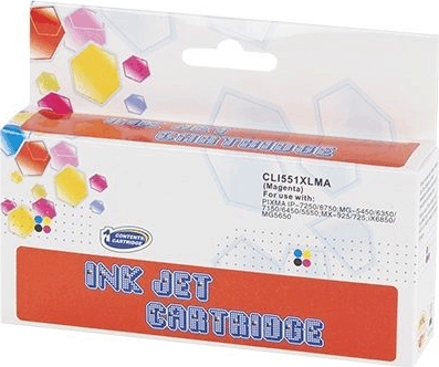 ECO (Canon CLI551XL) Utángyártott Tintapatron - Magenta