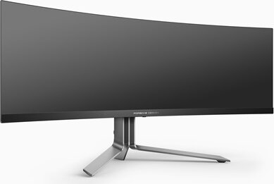 AOC 49" PD49 Agon Pro Porsche Design 32:9 5K OLED Ívelt Monitor - Fekete