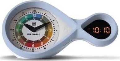 Kidywolf 418035 Analóg és digitális Gyerek Ébresztőóra - Kék Kidywolf 418035 Analóg és digitális Gyerek Ébresztőóra - Kék