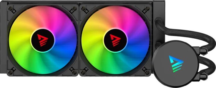 Savio Velox 240mm ARGB Univerzális CPU Vízhűtés - Fekete Savio Velox 240mm ARGB Univerzális CPU Vízhűtés - Fekete