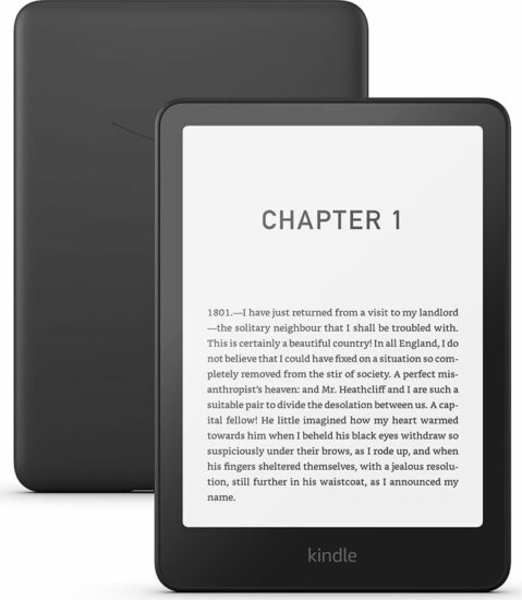 Amazon Kindle Paperwhite (2024) 7" 16GB E-book olvasó - Fekete