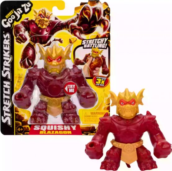 Goo Jit Zu Heroes nyúlós játékfigura - Blazagon