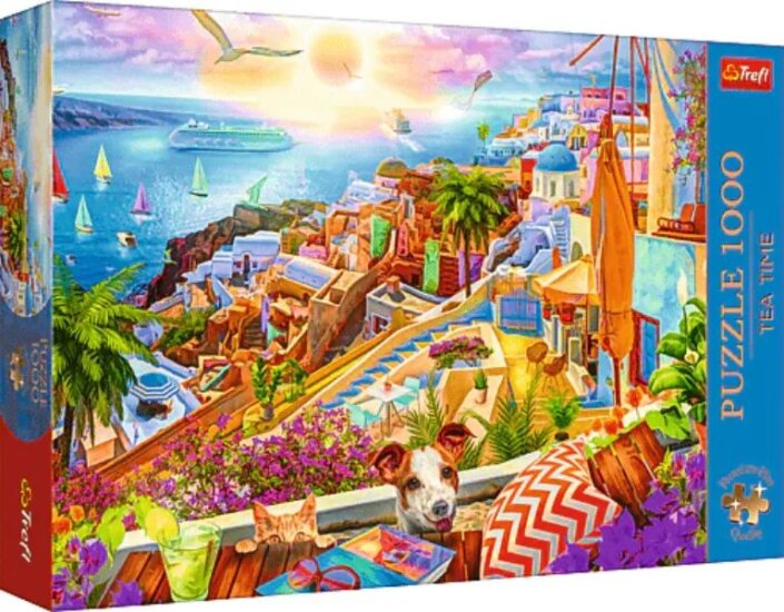 Trefl Premium Plus Santorini 1000 darabos puzzle