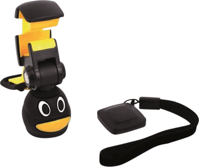 Mantona Bottle Selfie Pinguin Mobiltelefon Univerzális Tartó - Fekete / Sárga Mantona Bottle Selfie Pinguin Mobiltelefon Univerzális Tartó - Fekete / Sárga