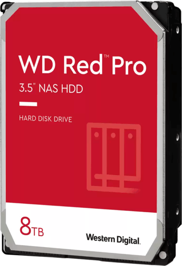 Western Digital 8TB Red Pro SATA 3.5" NAS HDD Western Digital 8TB Red Pro SATA 3.5" NAS HDD