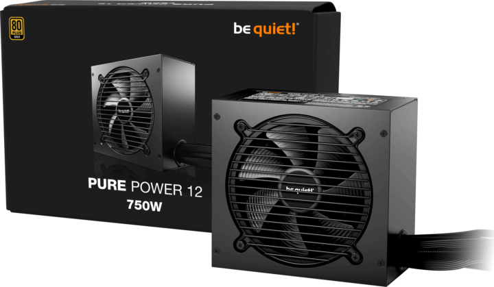 Be Quiet! 750W Pure Power 12 80+ Gold Tápegység