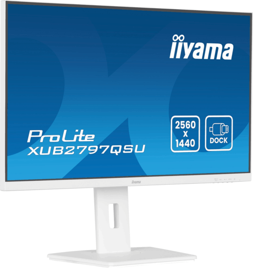 iiyama 27" XUB2797QSU-W2 ProLite 16:9 QHD IPS LED Monitor - Fehér iiyama 27" XUB2797QSU-W2 ProLite 16:9 QHD IPS LED Monitor - Fehér