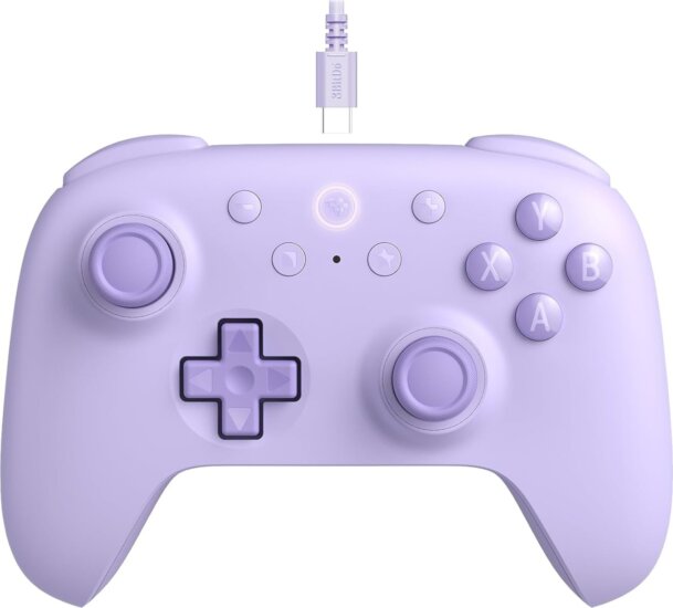 8BitDo Ultimate 2C Vezetékes Kontroller Gamepad (PC / Android) - Lila