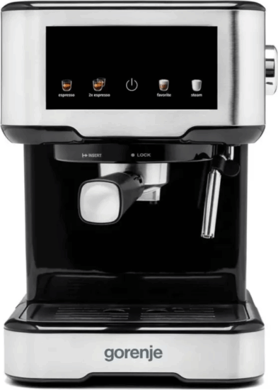 Gorenje ESCM15CD Eszpresszó Kávéfőző 1100W - Inox Gorenje ESCM15CD Eszpresszó Kávéfőző 1100W - Inox