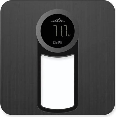 ETA 978190000 Digitális személymérleg Max 150kg - Fekete