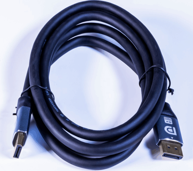 Stansson SIC-DPHQ-007-D Displayport 1.4 - Displayport 1.4 8K 60Hz kábel 3m - Fekete