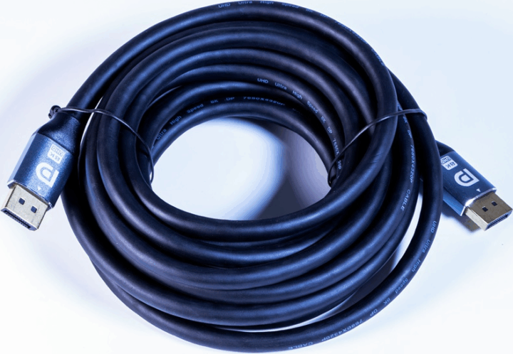 Stansson SIC-DPHQ-008-D Displayport 1.4 - Displayport 1.4 8K 60Hz kábel 5m - Fekete