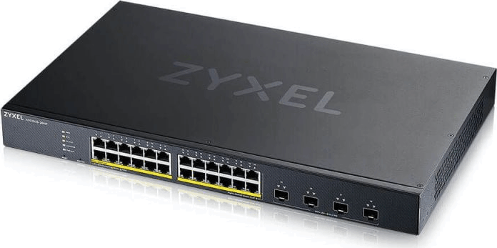 Zyxel XGS1935-28HP Fémházas Smart Managed 24-port Gigabit PoE+ Rack Switch