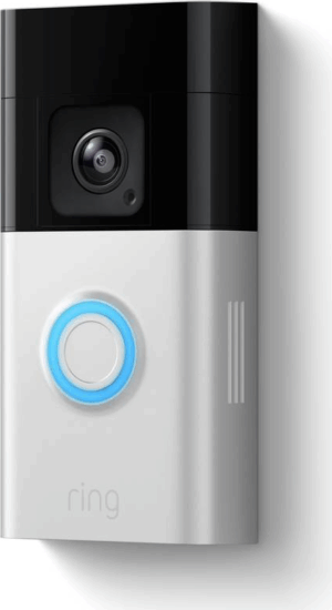 Amazon B0B2BNM4PV Ring Doorbell Pro Okos ajtócsengő kaputelefon FullHD kamerával - Fekete / Fehér