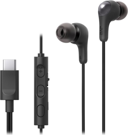 JVC HA-FR9UC-BU Gumy Connect USB-C Fülhallgató Headset - Fekete JVC HA-FR9UC-BU Gumy Connect USB-C Fülhallgató Headset - Fekete